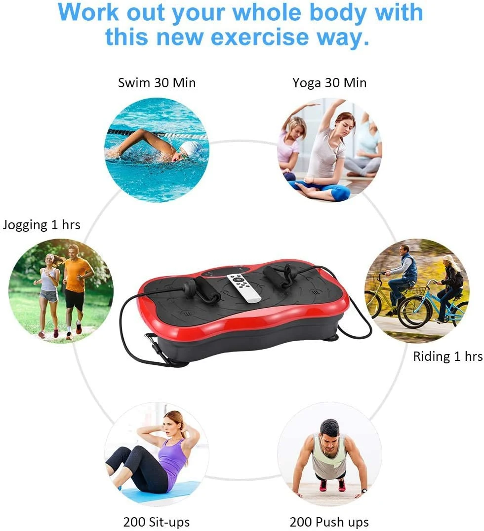 4D Vibration Platform Micro Vibration Whole Body Workout Machine