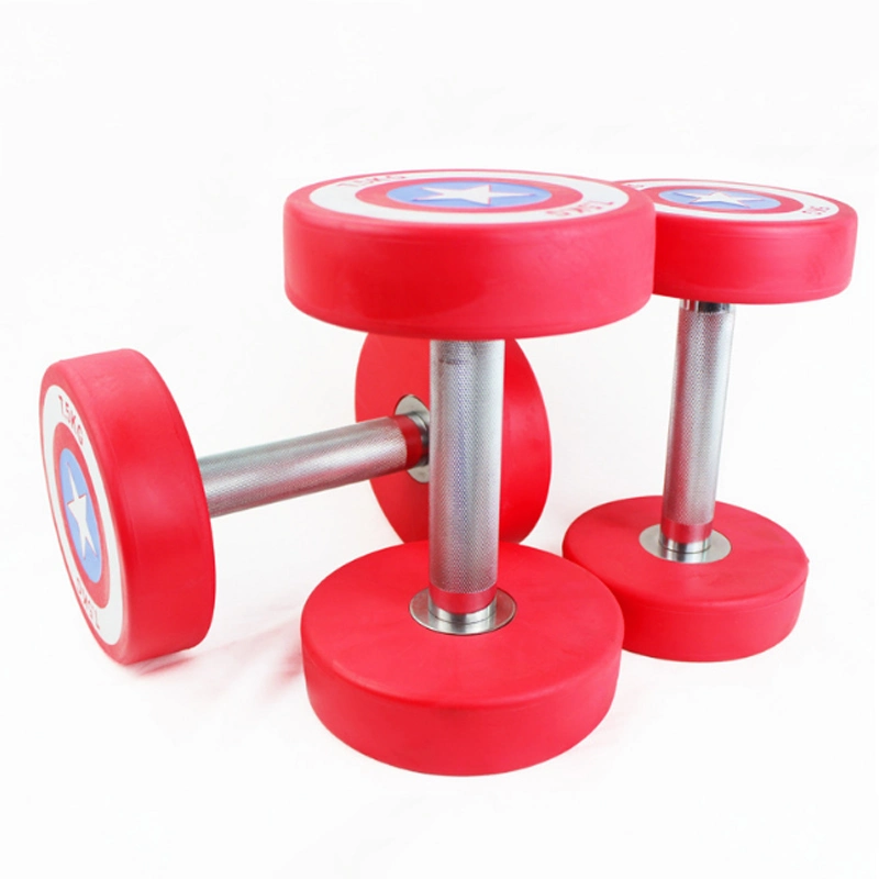 Hight Quality Gym Accessories PU Dumbbell Free Weight